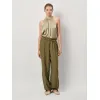 DANTE 6 - Elody Satin Haltertop |  Sunlit Grass 