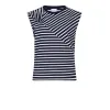 DANTE 6 - Dash Stripe T-Shirt |  Sapphire Blue