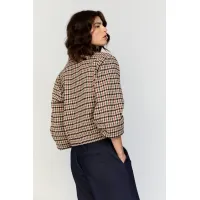BELLAMY GALLERY - Beate Jacket - Checkered Blue 