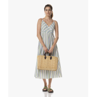 JAPAN TKY |  Larki Dessin Dress  | Bold Stripe