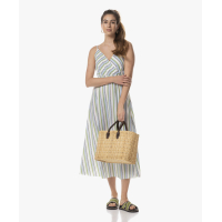 JAPAN TKY |  Larki Dessin Dress  | Bold Stripe