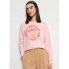 Hartford Tabana Fleece Sweatshirt  - Blush