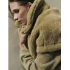 DANTE 6 - Cheedo Vest Faux Fur | Swamp Green