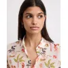 Hartford Corazon Shirt - Off White Tropical Print