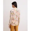 Hartford Corazon Shirt - Off White Tropical Print