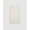 Hartford Metamo Knit Vest - Off White 