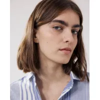 Hartford Charlot Blouse  | Blue Stripe 