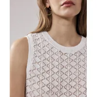 Hartford Mack Knit Top - Ecru 