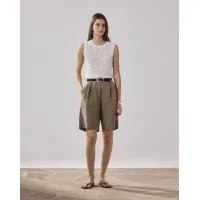 Hartford Mack Knit Top - Ecru 