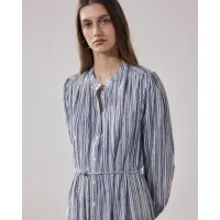 Hartford Ryton Dress | Blue Stripes