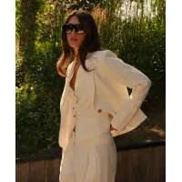 JAPAN TKY |  Moann Blazer | Soft White 