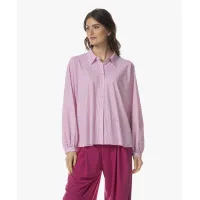 JAPAN TKY |  Iwai Stripe Blouse | Pink Lady Stripe 