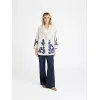 Gustav Denmark Miya Wide Leg Trousers - Blue Nights