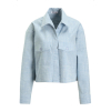 EST' SEVEN - MacLaine Blouse  |  Licht Denim Silver