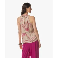 JAPAN TKY |  Wakaba Dessin Top | Pinstripe Petal 