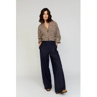 BELLAMY GALLERY - Beate Jacket - Checkered Blue 
