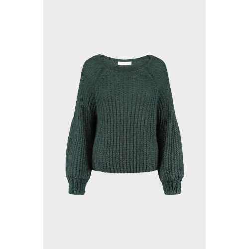 AMAYA AMSTERDAM - Ace Knit Pullover  |  Green