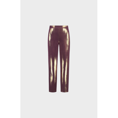 AMAYA AMSTERDAM -  Ida Pants   |  Shiny Purple