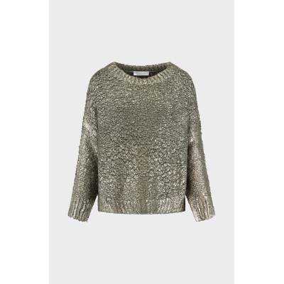 AMAYA AMSTERDAM - Lilly Knit Pullover  |  Green Gold