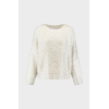 AMAYA AMSTERDAM - Lilly Knit Pullover  |  White Silver