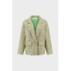 AMAYA AMSTERDAM - Luca Jacket  |  Green Glitter 