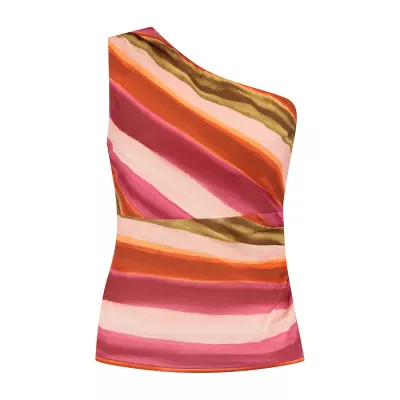 Amaya Amsterdam Lula Top  - Multi Stripe