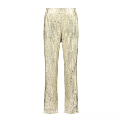 Amaya Amsterdam Tommie Pants - Beige Silver