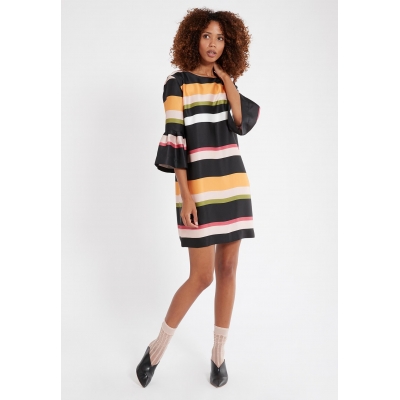 Ana Alcazar Dress Segali - Multicolor Stripe Ana Alcazar Dress Segali - Multicolor Stripe