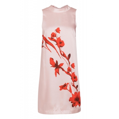 Ana Alcazar Dress Senty - Pink Flower Ana Alcazar Dress Senty - Pink Flower