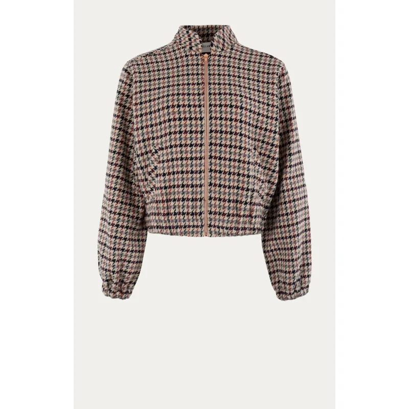 BELLAMY GALLERY - Beate Jacket - Checkered Blue 