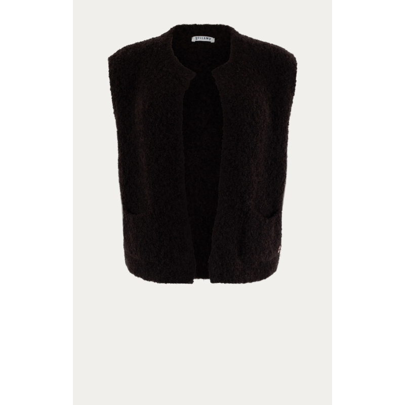 BELLAMY GALLERY - Arisbe Gilet - Dark Coffee