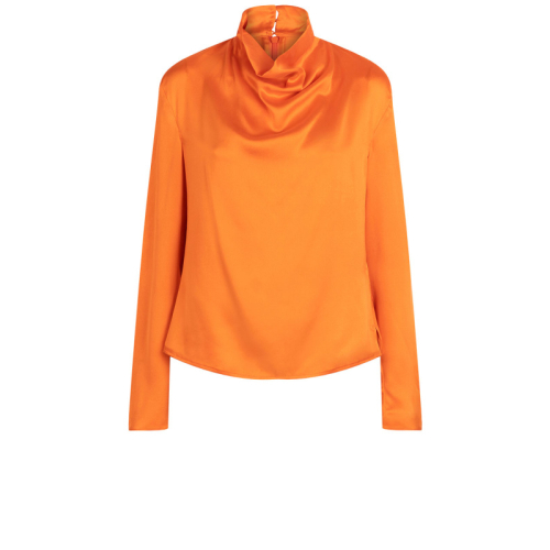 Dante 6 Ipsum Drapey Top - Signal Orange