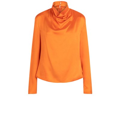 Dante 6 Ipsum Drapey Top - Signal Orange