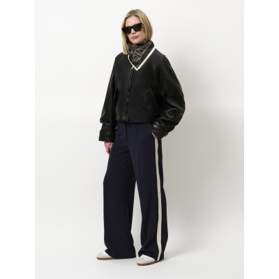 DANTE 6 - Hush Striped Track Pants |  Nocturnal Blue  DANTE 6 - Hush Striped Track Pants |  Nocturnal Blue