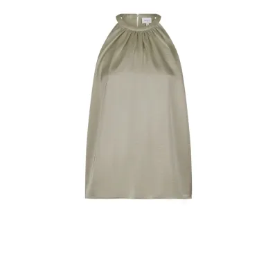 DANTE 6 - Elody Satin Haltertop | Sunlit Grass DANTE 6 - Elody Satin Haltertop | Sunlit Grass