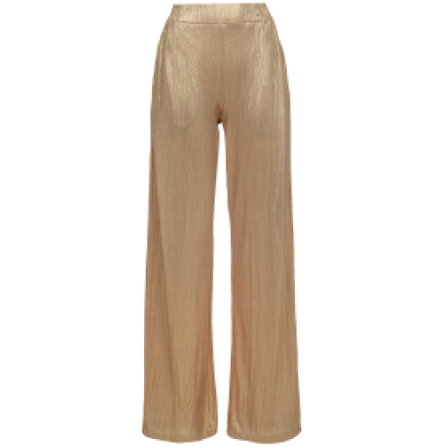 EST' SEVEN Bohic Metallic Trousers - Gold