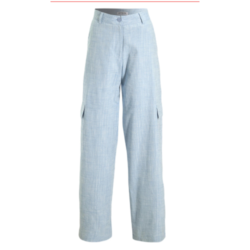 EST' SEVEN - Keaton Trousers  |  Licht Denim Silver