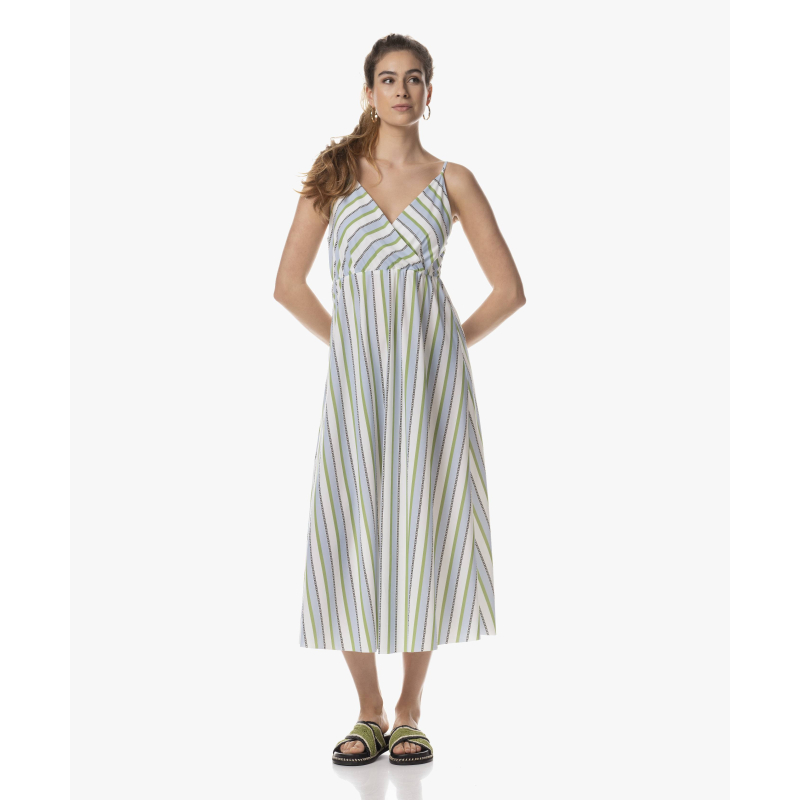 JAPAN TKY |  Larki Dessin Dress  | Bold Stripe