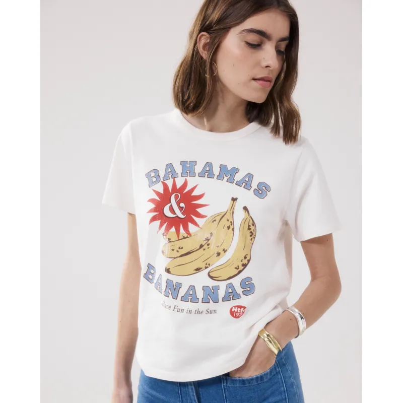 Hartford Tebanas T-Shirt  | Ecru 