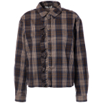 JC SOPHIE - Parole Blouse - Blue/Sand Check