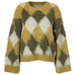 JC SOPHIE - Phil Sweater - Lime Argyle 