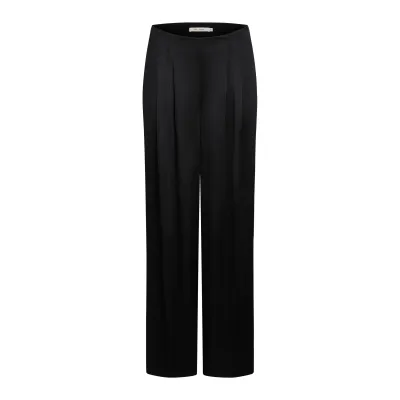 Rue de Femme - Olana Pleat Pants  |  Black