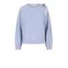 DANTE 6 - Ulyn Bow Sweater |  Chrystal Blue