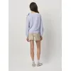 DANTE 6 - Ulyn Bow Sweater |  Chrystal Blue