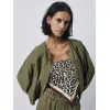 DANTE 6 - Leopard Sjaal |  Multicolour