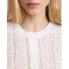 Hartford Metamo Knit Vest - Off White 