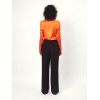 Dante 6 Ipsum Drapey Top - Signal Orange