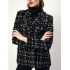 Dante 6 Pearson Boucle Blazer - Black/White 