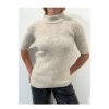 EST' SEVEN  - Nikole Square Top  |  Latte