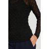 Rue de Femme -Round Neck Blouse |  Black 